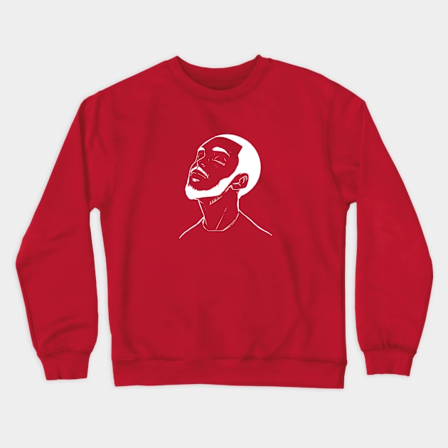 Self Care (Negative) Crewneck Sweatshirt by arti_god